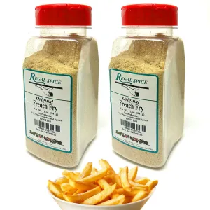 2 Original French Fry Seasoning 12oz Seasoned Fries Cooking Dry Rub Meat Veggies