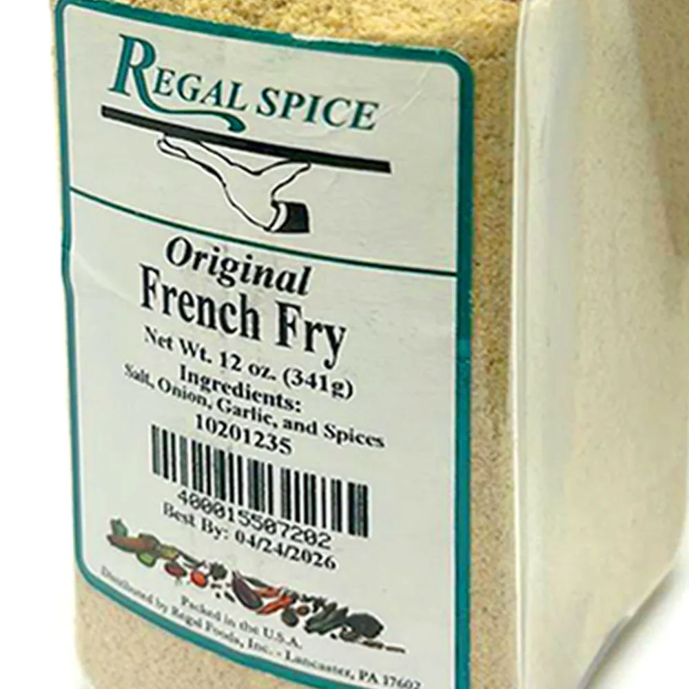 2 Original French Fry Seasoning 12oz Seasoned Fries Cooking Dry Rub Meat Veggies