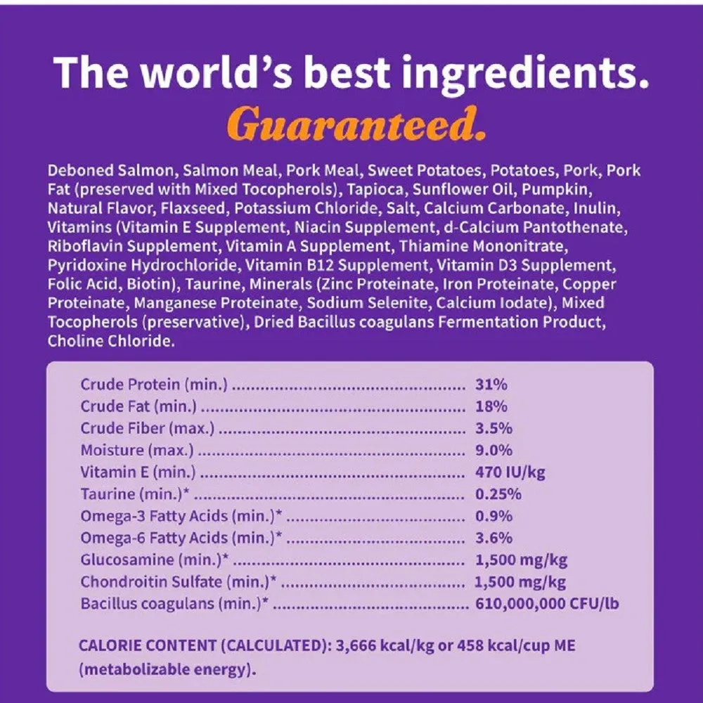 elevate Grain Free Freeze-Dried Raw Coated Adult Salmon & Sweet Potato Recipe Dog Dry Food