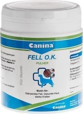FELL OK powder vet. biotin, calcium supplements for dogs