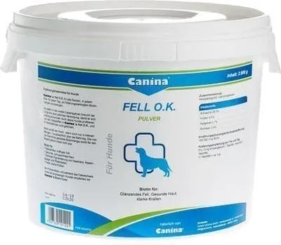 FELL OK powder vet. biotin, calcium supplements for dogs