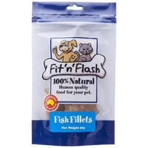 Fit'N'Flash Fish Fillet Treats - 100g