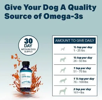 FOUR LEAF ROVER SAFE-SEA Green Lipped Mussel Oil for Dogs