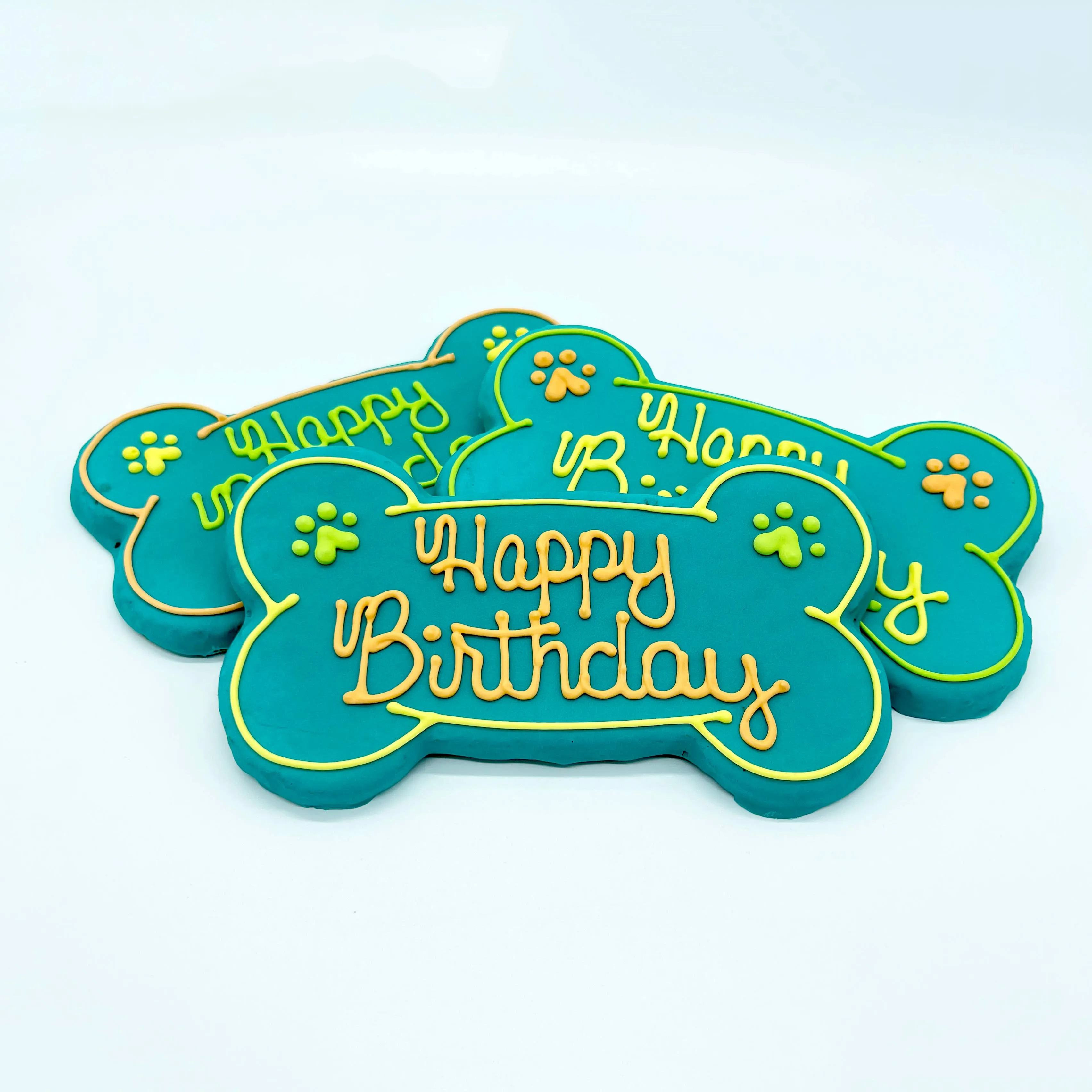 Furry Belly Bake Shop Birthday Bone Crunchy Oat Dog Cookie