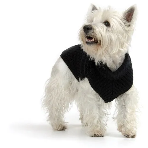 Hamish McBeth Black Pure Wool Dog Jumper