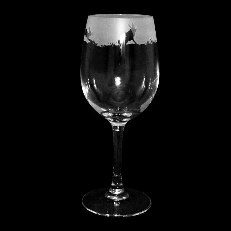 Hare Wine Glass
