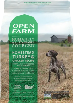 Open Farm Dog Grain Free Homestead Turkey and Chicken