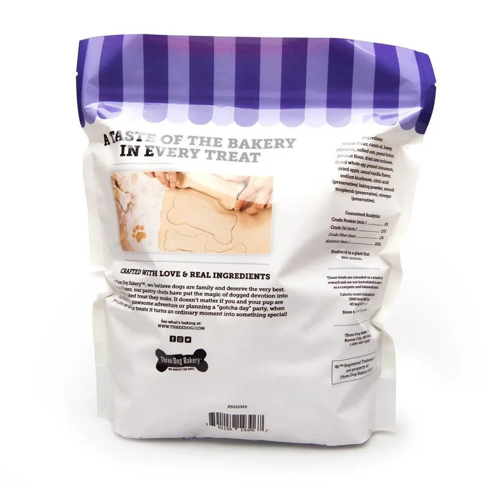 Peanut Butter Vanilla Oats Apple Soft Treats 26 Oz