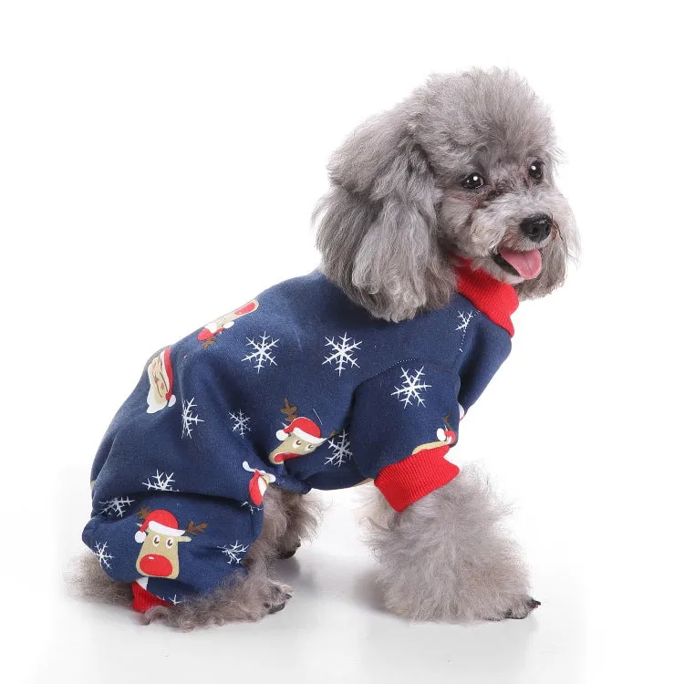 Santa Claus Dog Clothes -Halloween Pet Clothes- Pumpkin Dresses Wizarding Clothes