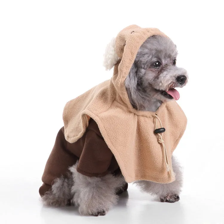 Santa Claus Dog Clothes -Halloween Pet Clothes- Pumpkin Dresses Wizarding Clothes