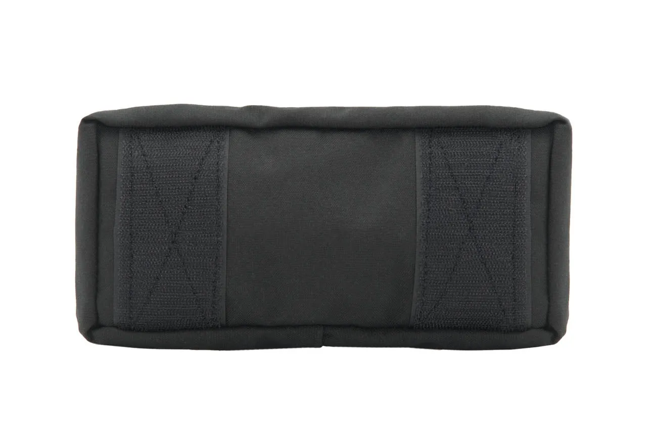 Velcro Pouch Medium - 4 x 8 x 1" | Black