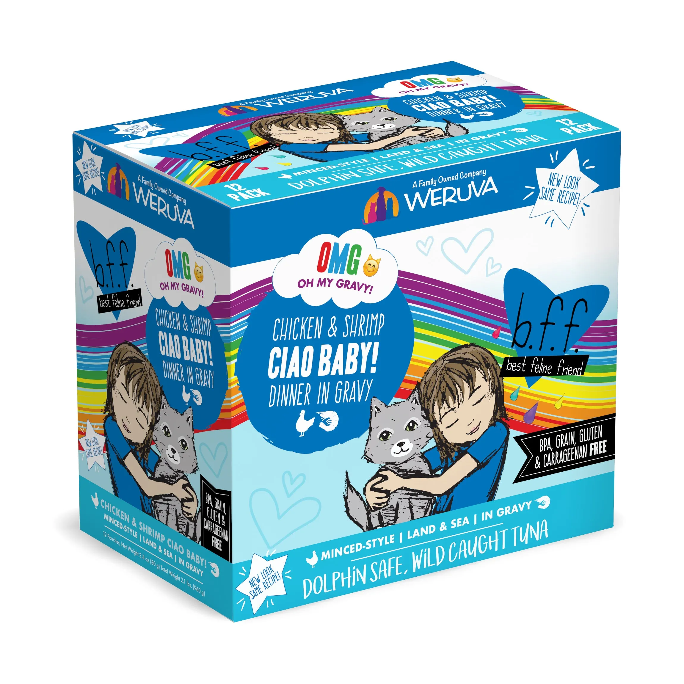 Weruva B.F.F. Oh My Gravy (OMG) Ciao Baby! 2.8oz